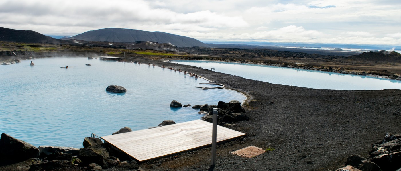 Geothermal Pools in Iceland
